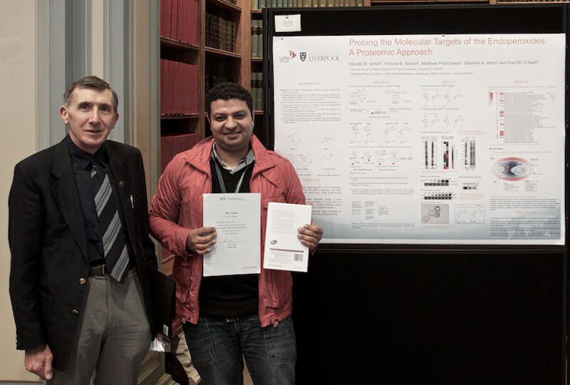 Hanafy Ismail wins best poster at RSC BMCS Meeting