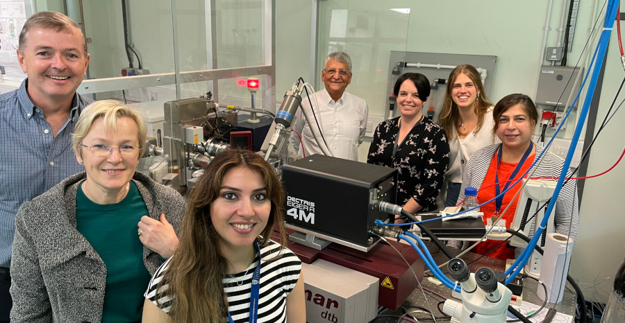 members of the group working on the development of novel SOD1 degraders for the treatment of MND