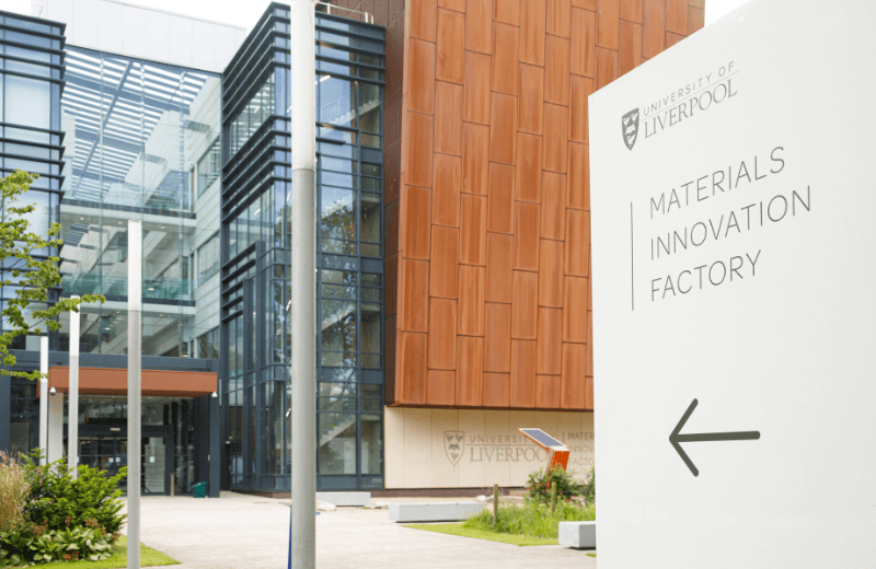 Exterior of the Materials Innovation Factory
