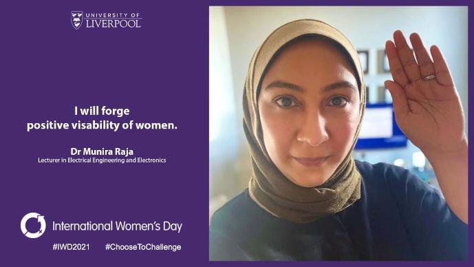 Munira Raja Choose to Challenge
