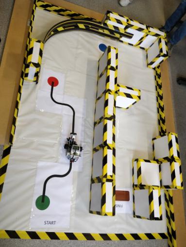 Robot track at the Summer School