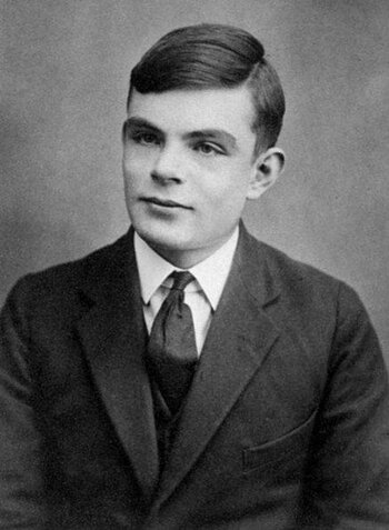 Alan Turing - an undated image 
