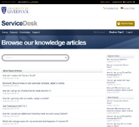Portal knowledgebase