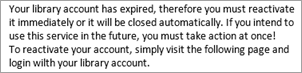 email phishing - verify account