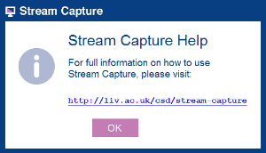 Stream Capture - help