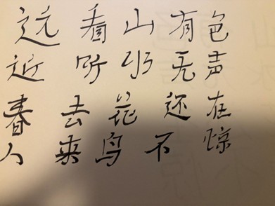 Chinese characters in black ink on white paper.