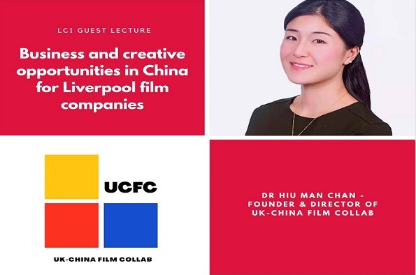 Dr Chan alongside UCFC logo and lecture title