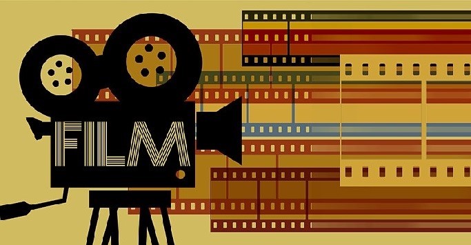 Graphic of a film camera with the word film written on the side