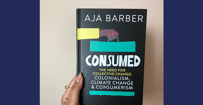 Book cover of Consumed by Aja Barber