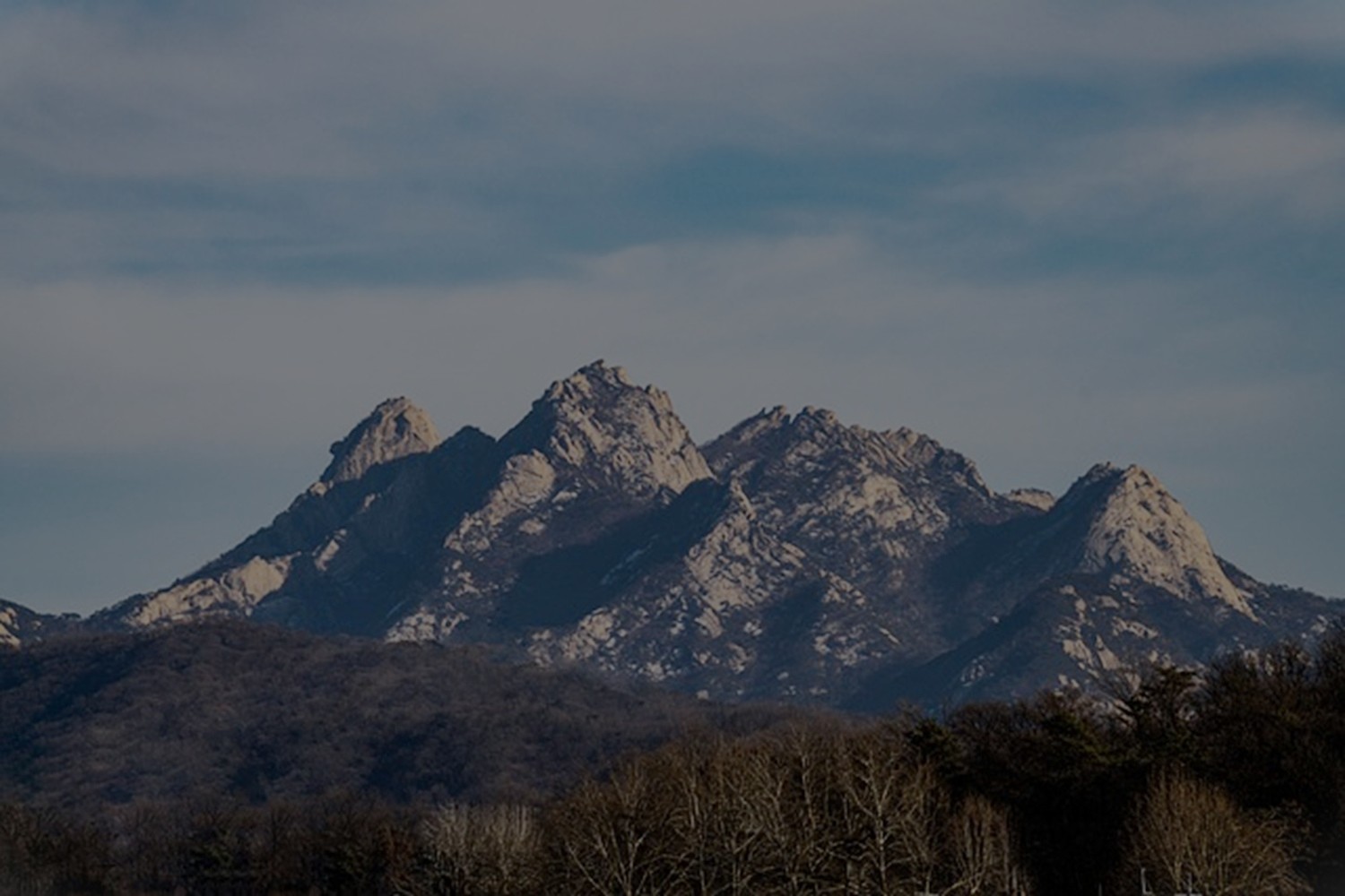 Korean Mountain range