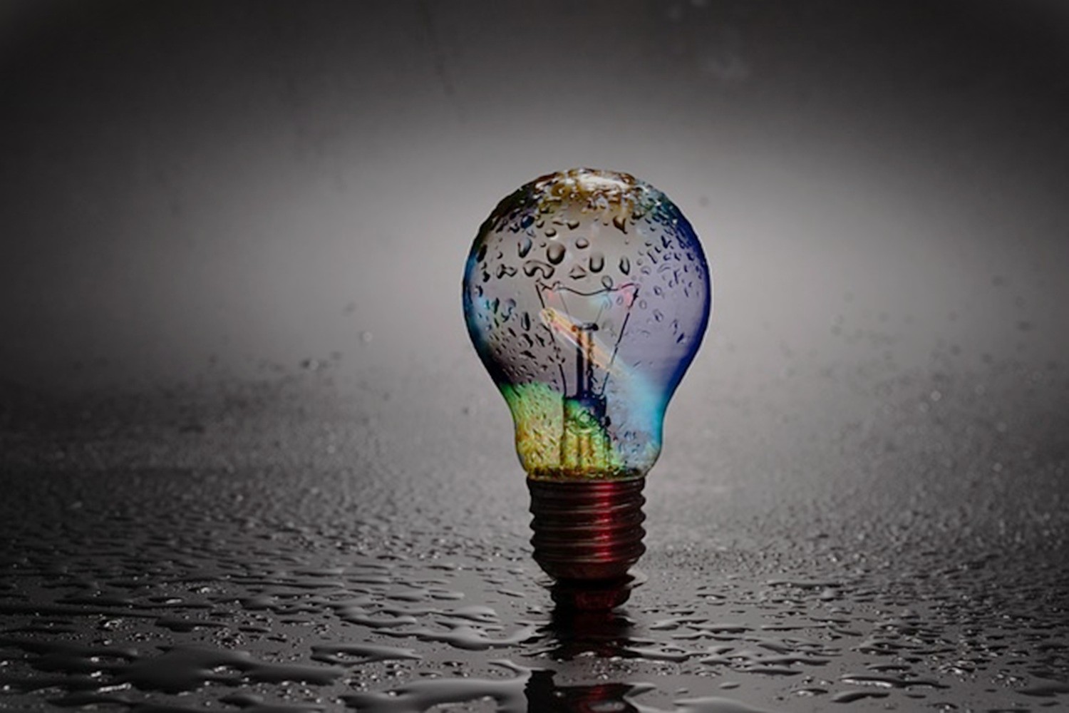 Inspiration, light bulb, abstract