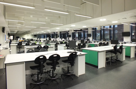 Environmental Sciences Lab - Central Teaching Hub at the University of Liverpool