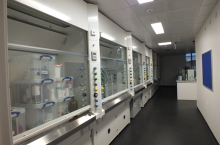 High Service Chemistry Laboratory - Central Teaching Hub at the University of Liverpool