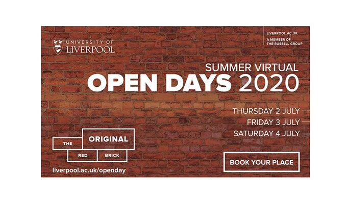 Image of summer 2020 open days