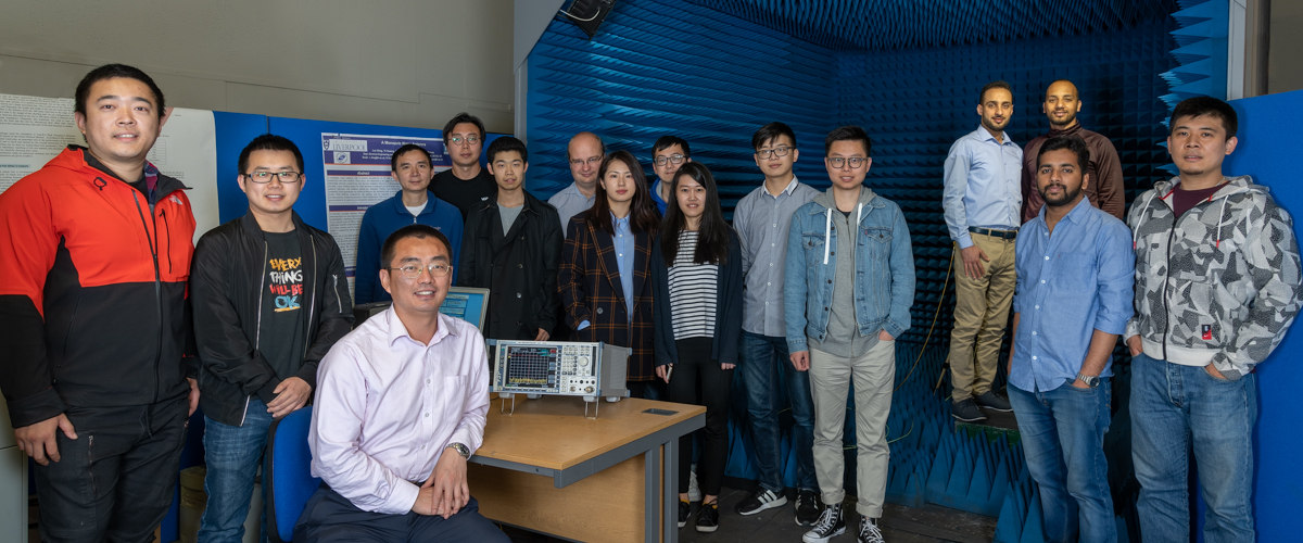 image of research group led by Prof Yi Huang