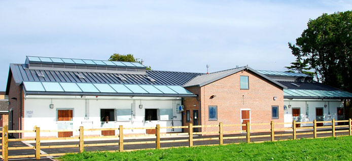 Equine Hospital ICU building