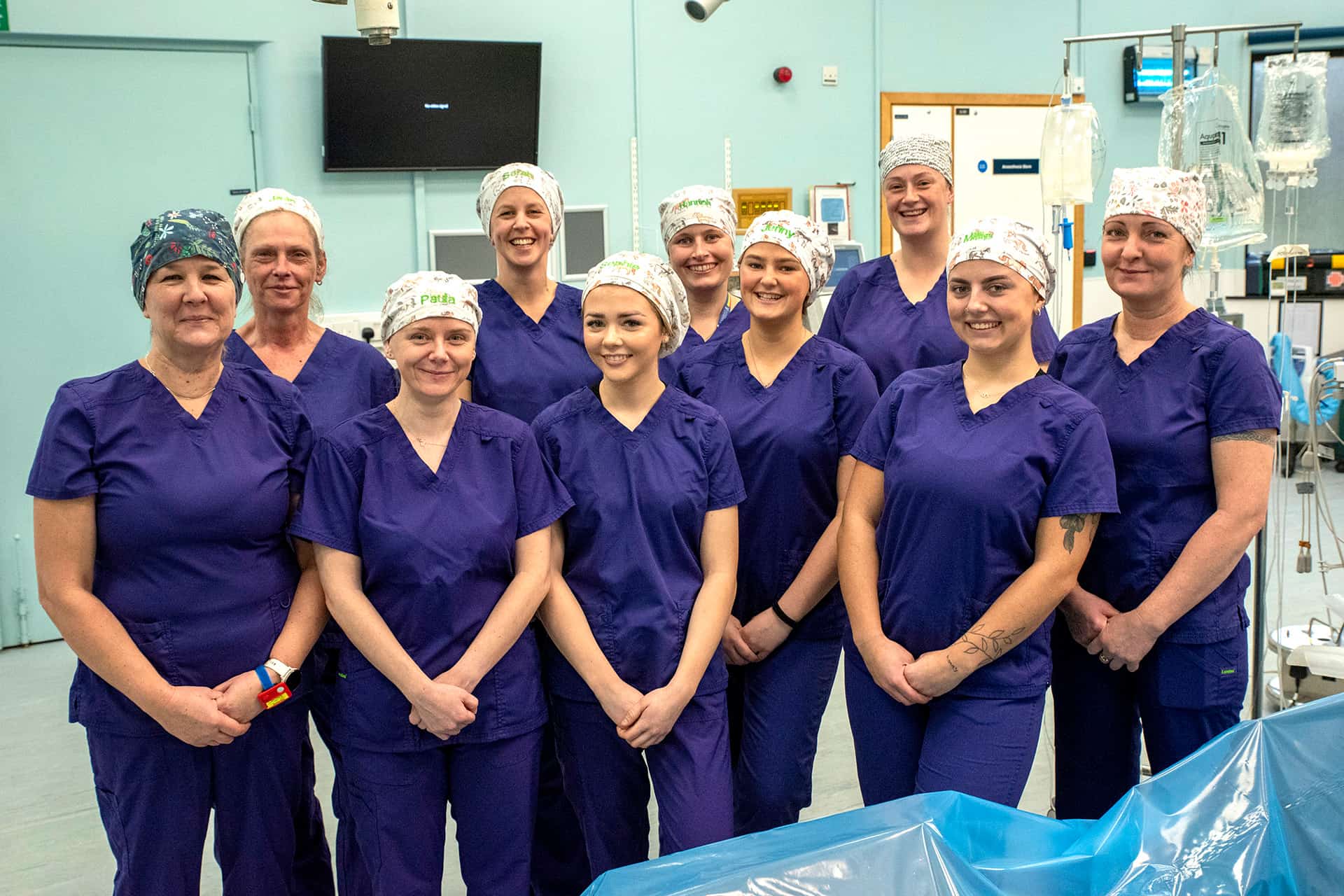 Equine Hospital support team