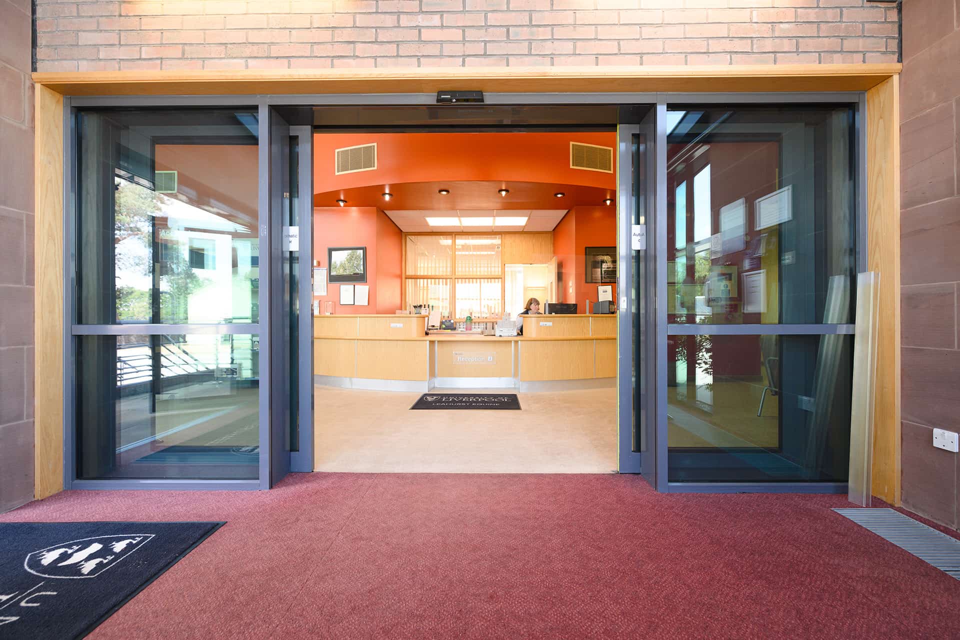 Hospital reception