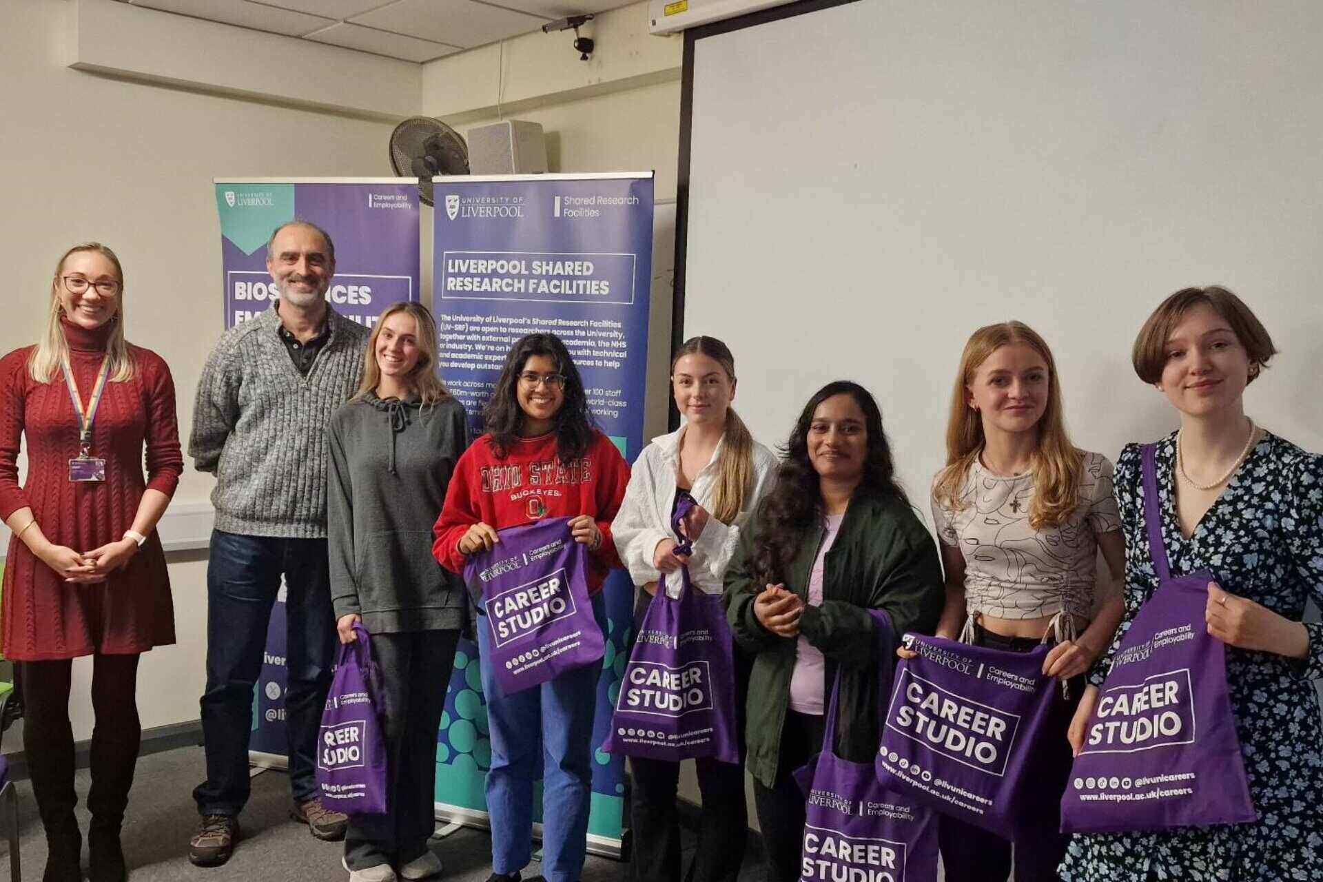 School of Biosciences employability week enterprise challenge winners