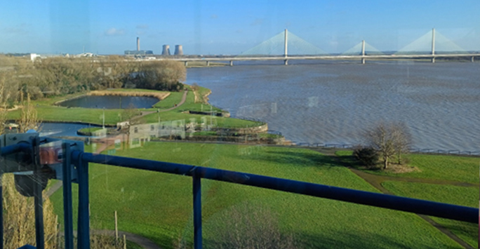 View from Catalyst Science Discovery Centre