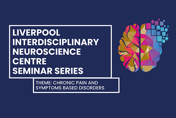 LINC Seminar series banner with theme chronic pain