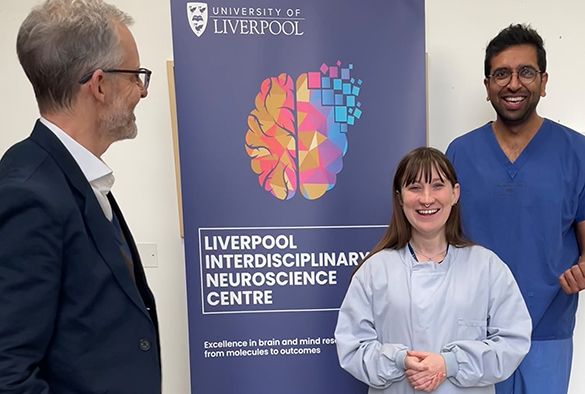 Dr Claire Hetherington and Ali Bakhsh