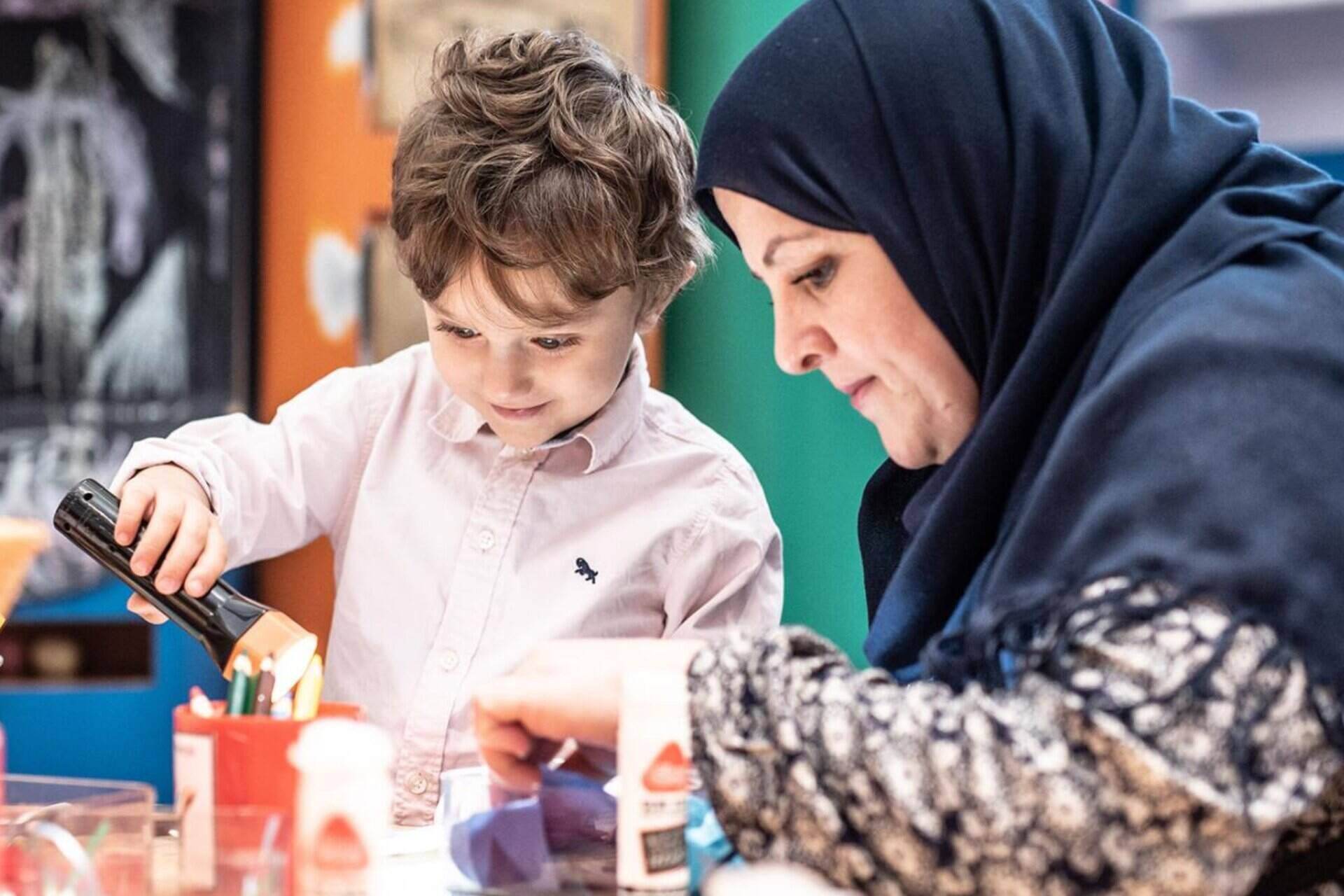 Toddler Science public engagement event