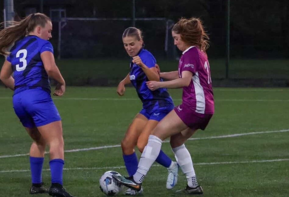 Maddie Royer in action for LUWFC