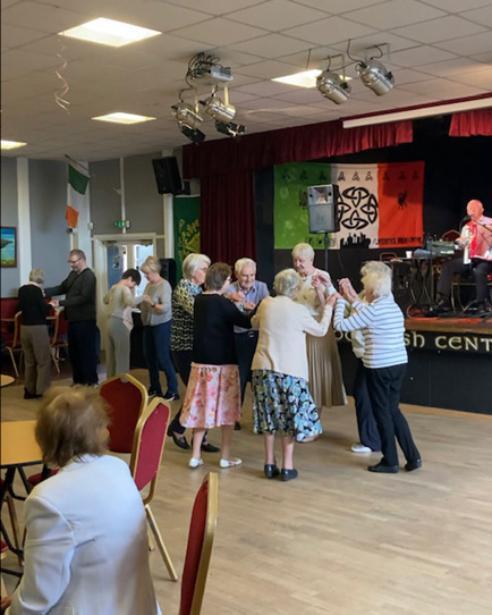 Dancers at the Irish Centre