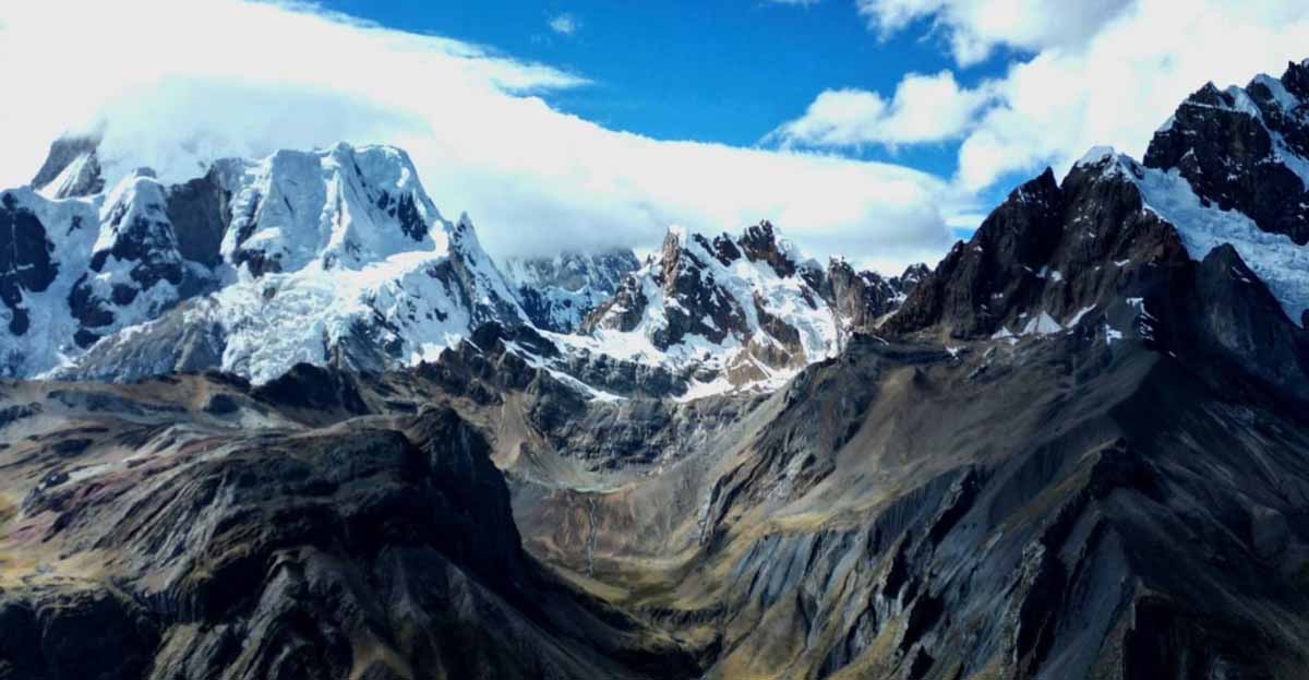 A birds-eye view of the Andes