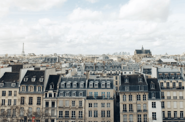 A view of Paris, France