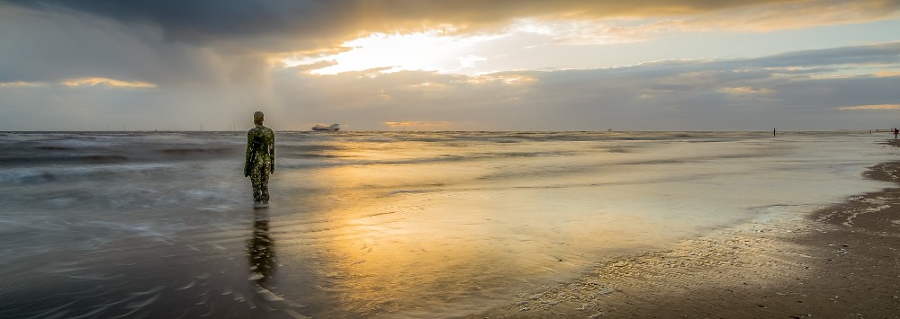 Crosby beach banner image