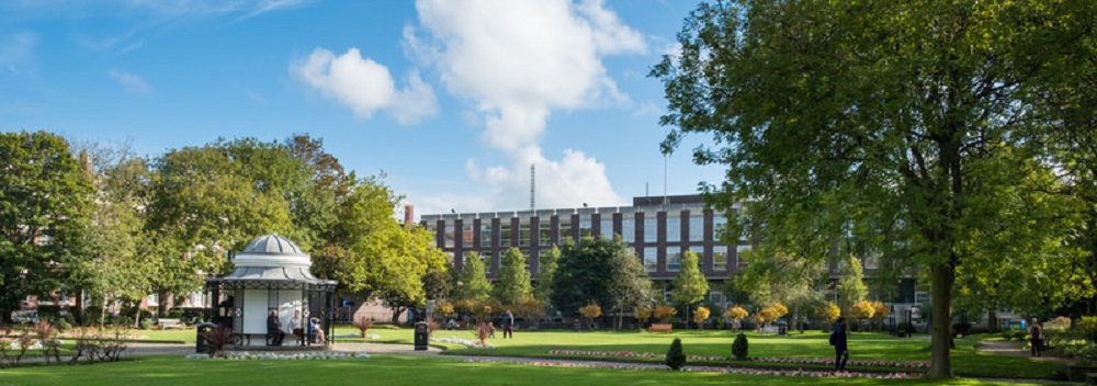 Landscape view of Abercromby Square