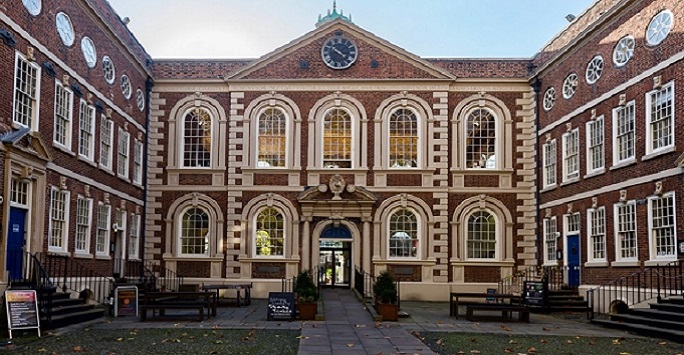 the Bluecoat building in Liverpool