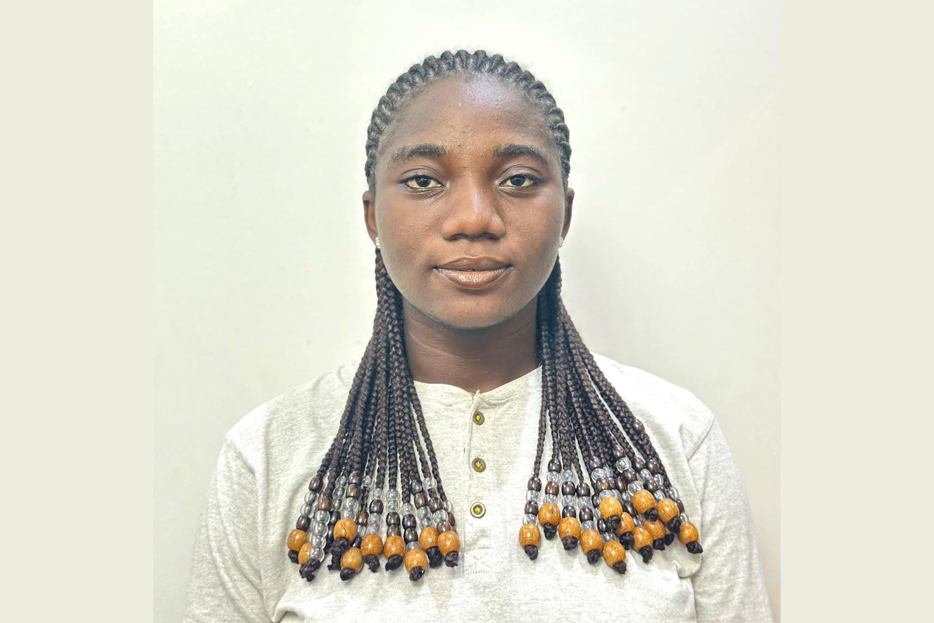 A headshot of a female student, Assumpta Ozioko.