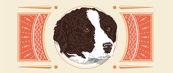 Illustration of a dog