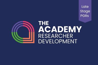 The Academy logo with a tag that reads 