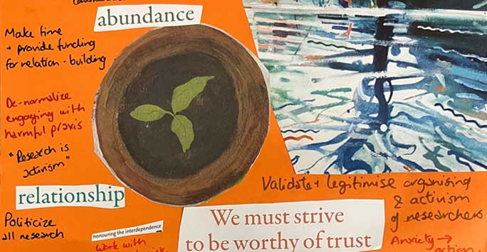 Collage-produced-by-Abi-Deivanayagam featuring elements cut from magazines