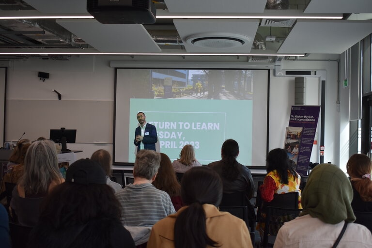 Dr James Bainbridge presents the introduction to Return To Learn Day 2023