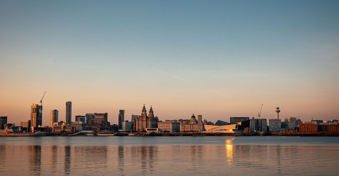 Liverpool skyline