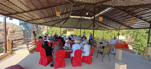Attendees at the Oasis development landscape