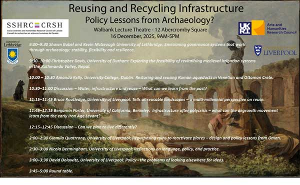 Event poster with details