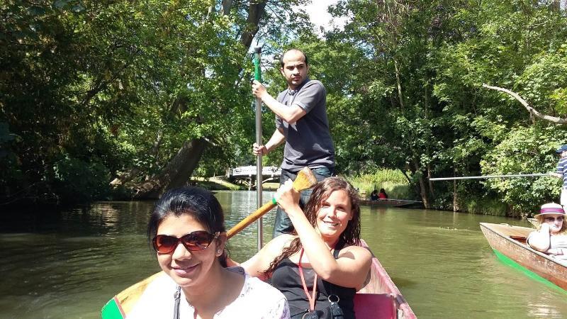 Punting on the River Cherwell