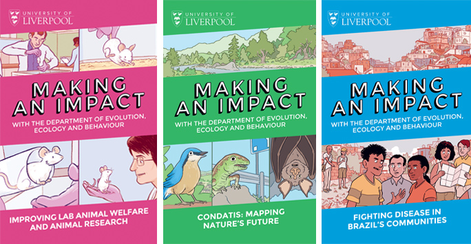 Selection of comics titles 'Making an impact'