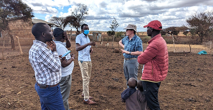 Paul Lunn in Kenya