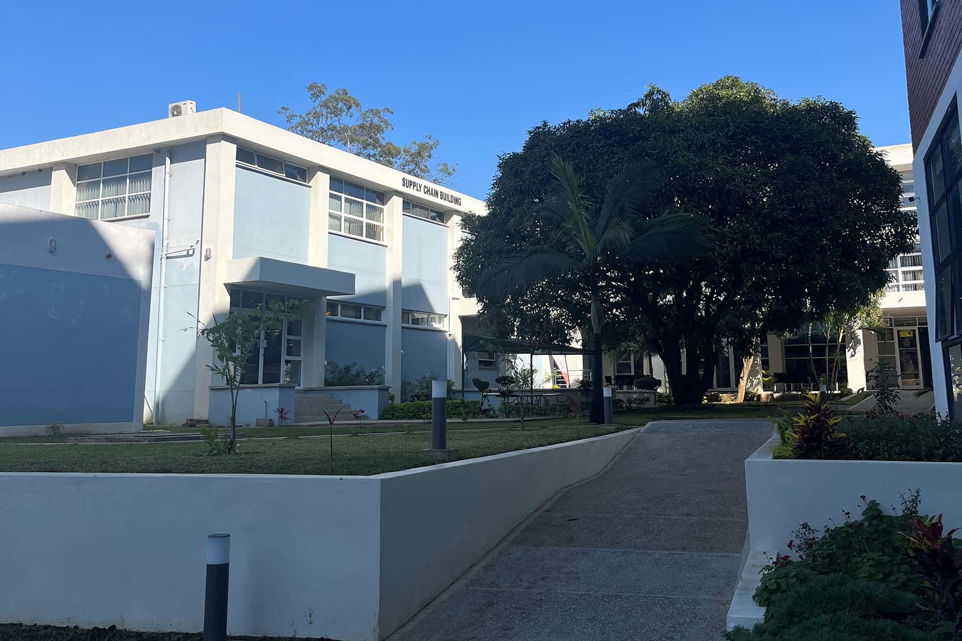 Logistics building in Malawi