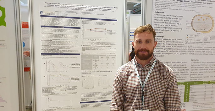 Photo of Adam Johnson at ECCMID