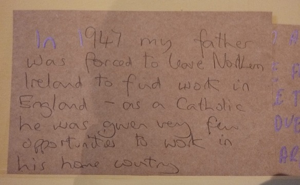 Irish Migration Letter