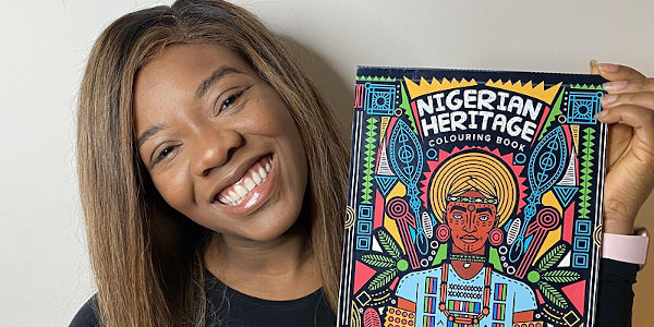 Video: In Conversation with Nana Nubi, Author of the Nigerian Heritage Colouring Book