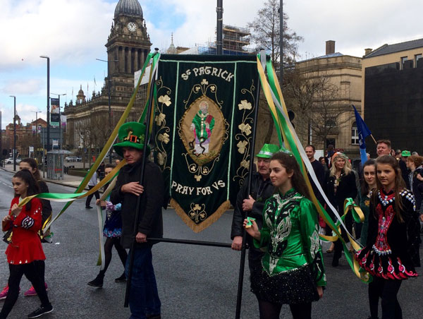 St Patrick's Day parade Leeds - 2017